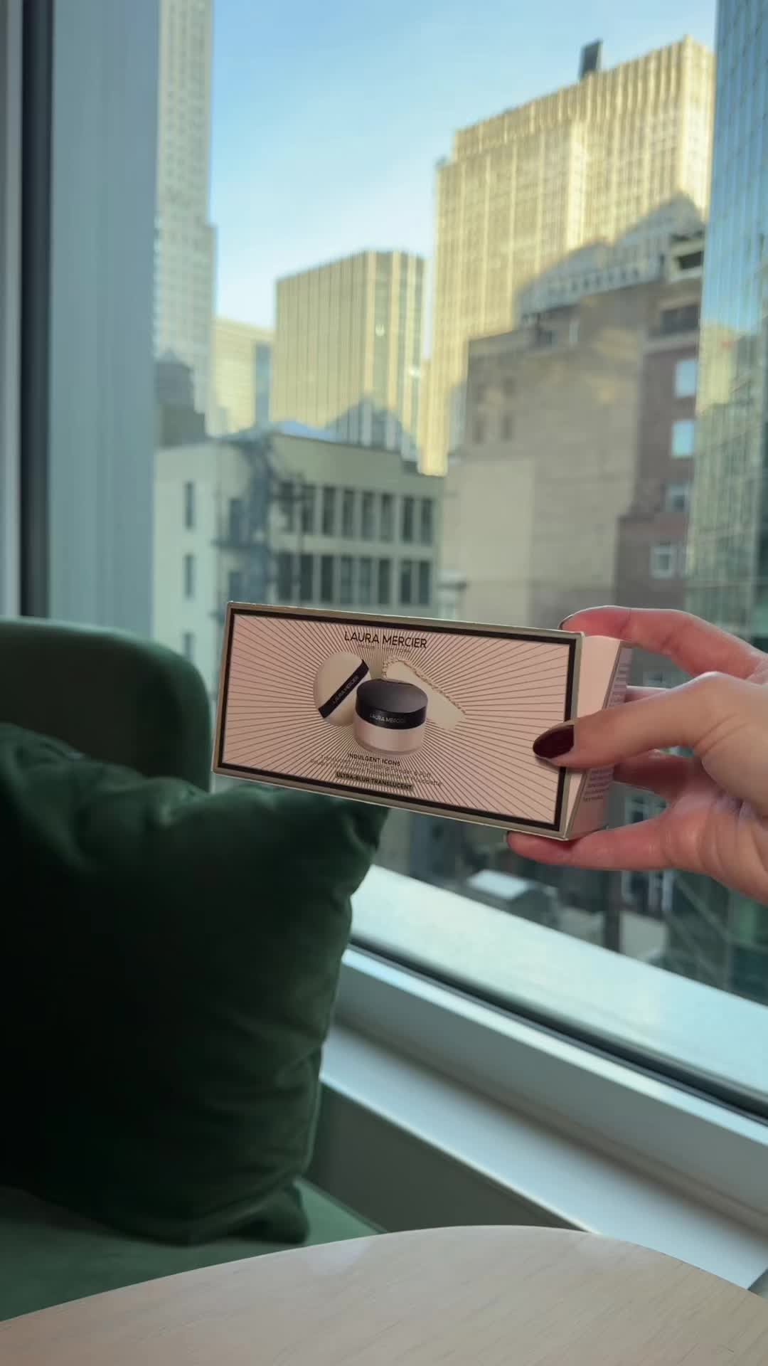 TikTok post by @psychictexas for Laura Mercier. Caption reads: I am loving this set @Laura Mercier #fyp....