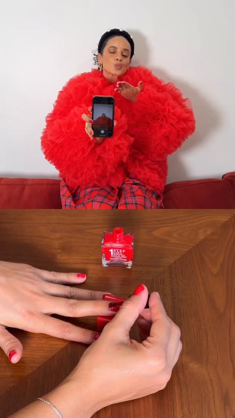 Instagram post by @chelseaasoflate for Ulta Beauty. Caption reads: No matter how hectic life gets, I know @nailsinc....