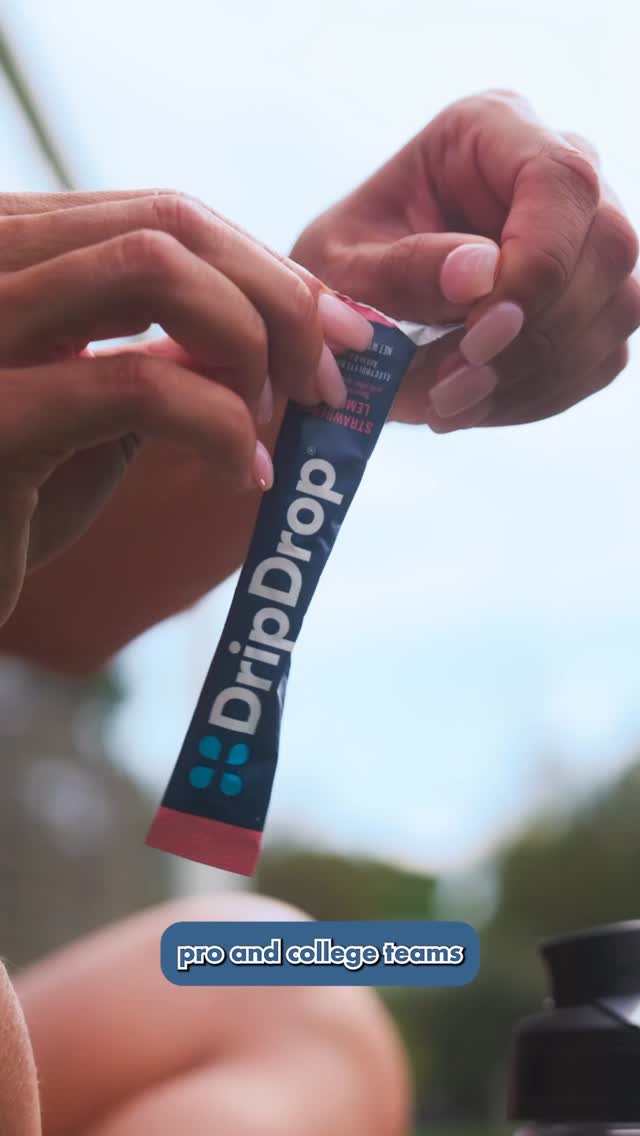 Instagram post by @jennieimmethun for DripDrop. Caption reads: I trust @drinkdripdrop because it always keeps me....