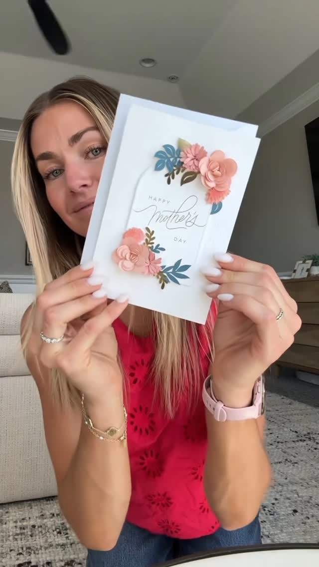 Instagram post by @lindsarnold for Hallmark. Caption reads: Such a fun girls day with my mom! #ad I have given....