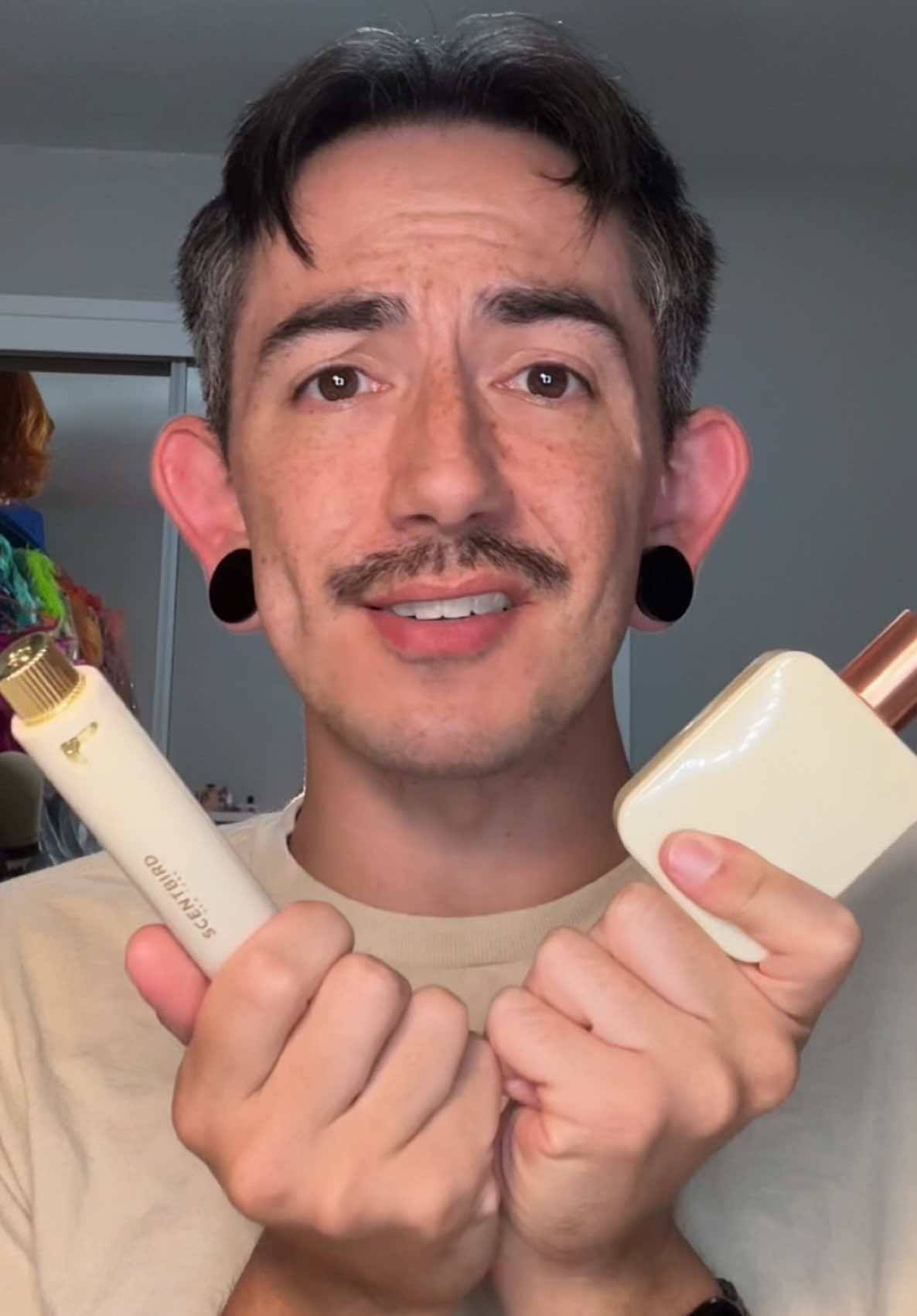 TikTok post by @bijoubentley for drift. Caption reads: [...] sent me the newest fragrance from....