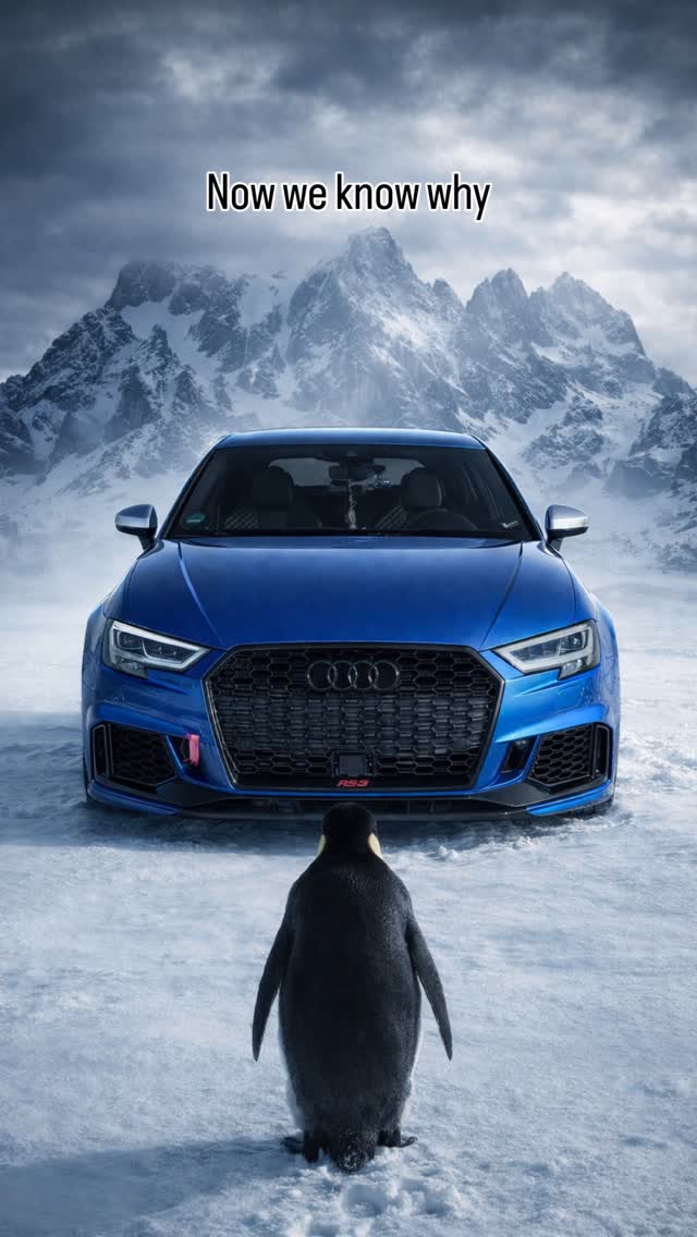 Instagram post by @_.audi.power.gang._ for Audi. Caption reads: Audi Element 💎 • AUDI ABT RS3 non OPF • [...].