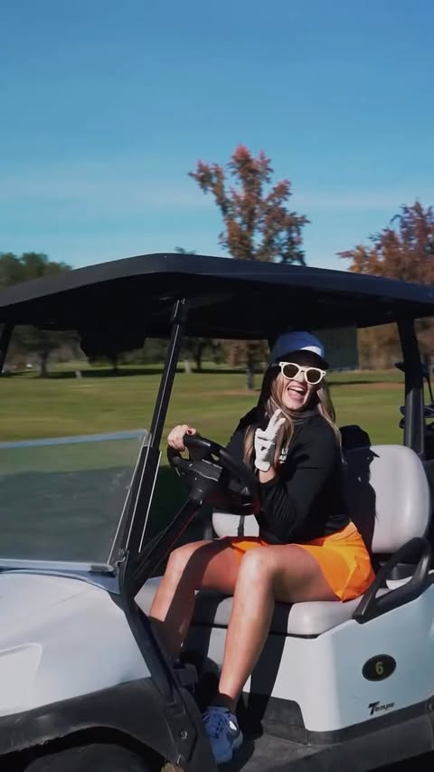 Instagram post by @jennabandy21 for Oakley. Caption reads: [...] day on the green with friends and my....