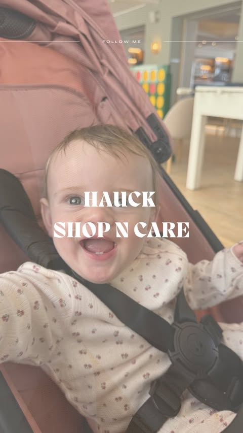 Instagram post by @donna_rickard_ for Pramworld. Caption reads: [...] difference. The Hauck Shop N Care from....