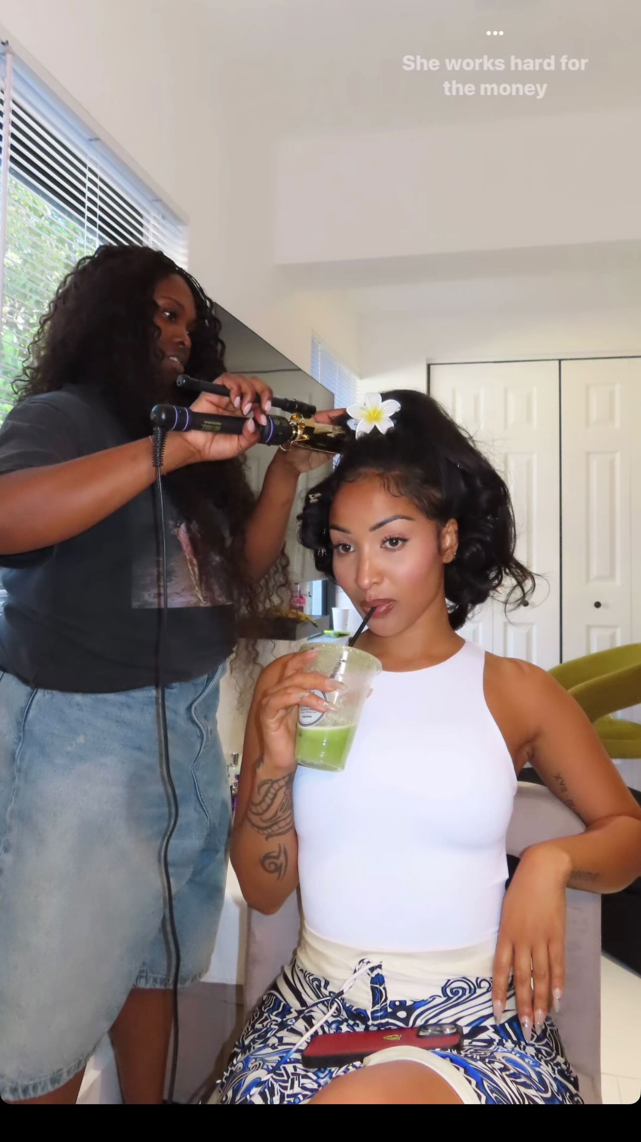 Instagram post by @lacyredway for The Mane Choice. Caption reads: It’s a Jamaican Bad Gyal link-up! 😝🇯🇲

Emptying....