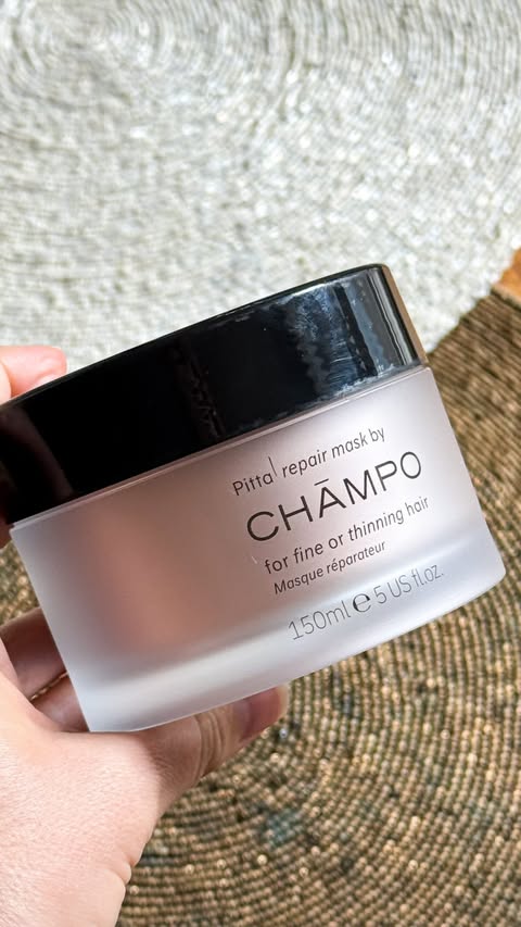 Instagram post by @lalcouture for Chāmpo Haircare. Caption reads: Great news for my hair, finally my favorite hair....
