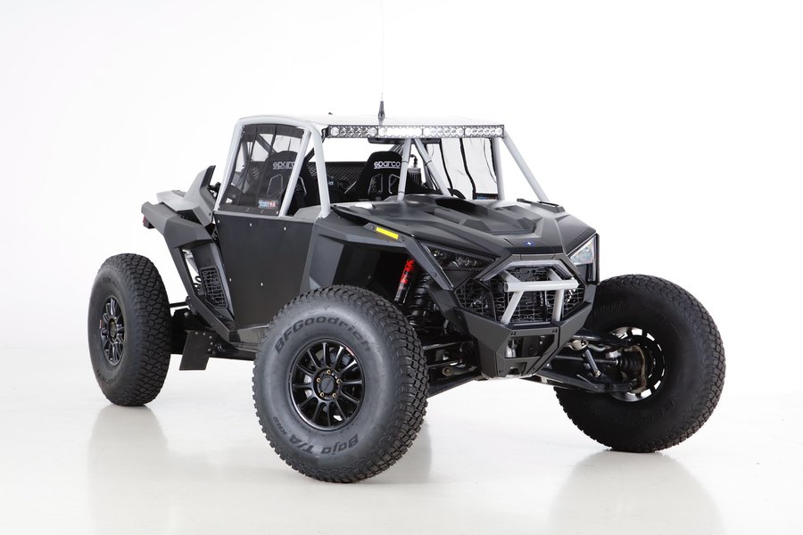 Instagram post by @thefabschool for BFGoodrich Tires. Caption reads: [...] • @fox • @wilwooddiscbrakes •....