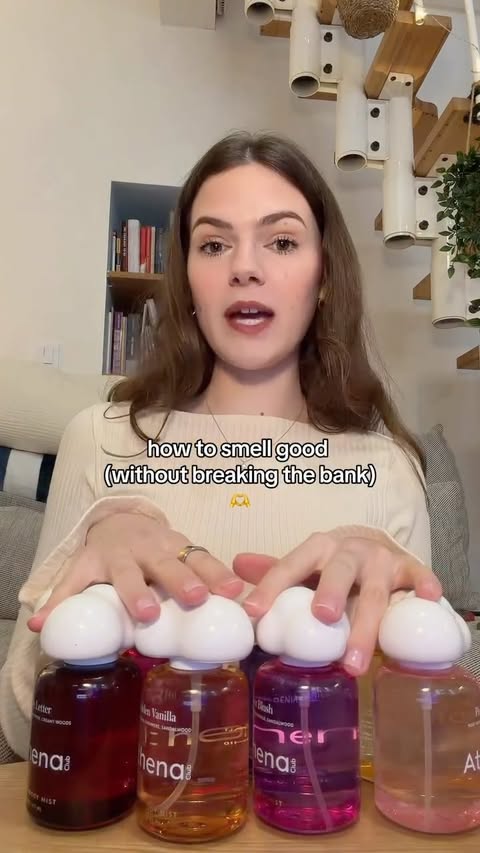 Instagram post by @perfumerism for Athena Club. Caption reads: we have been ASKING for these !!!🥛🥛 @athenaclub....