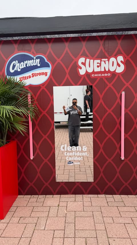 Instagram post by @danielromeohh for Charmin. Caption reads: #charminpartner | Sueños recap and we have to....