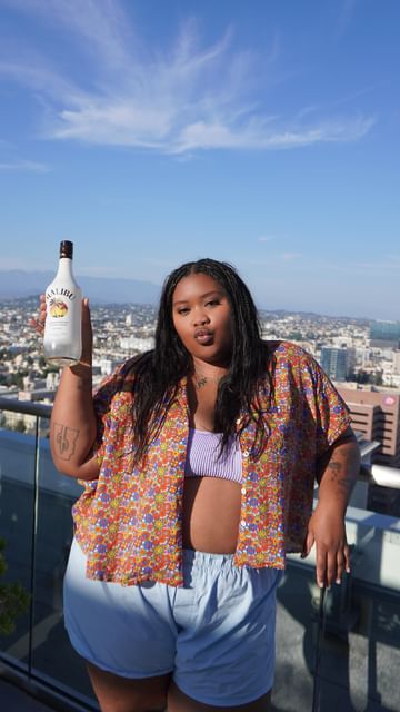 Instagram post by @domrobxrts for Malibu Drinks. Caption reads: It’s a Malibu Summer! This is how I have the....