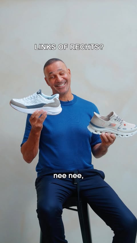 Instagram post by @ruudgullit for SKECHERS. Caption reads: Skechers this or that… my favorites keep winning.....