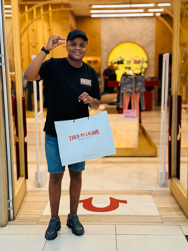 Instagram post by @karri_nation__ for True Religion. Caption reads: Officially part of @truereligion_sa family 📍....