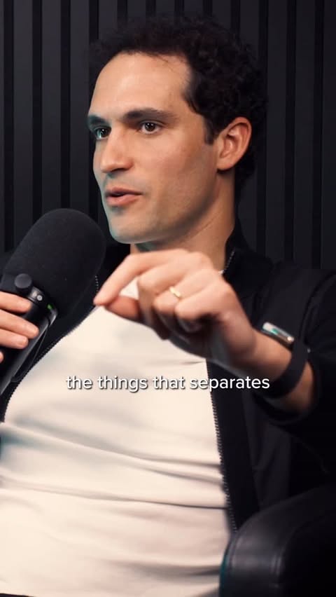 Instagram post by @chriswillx for WHOOP. Caption reads: What separates the good athletes from the great....