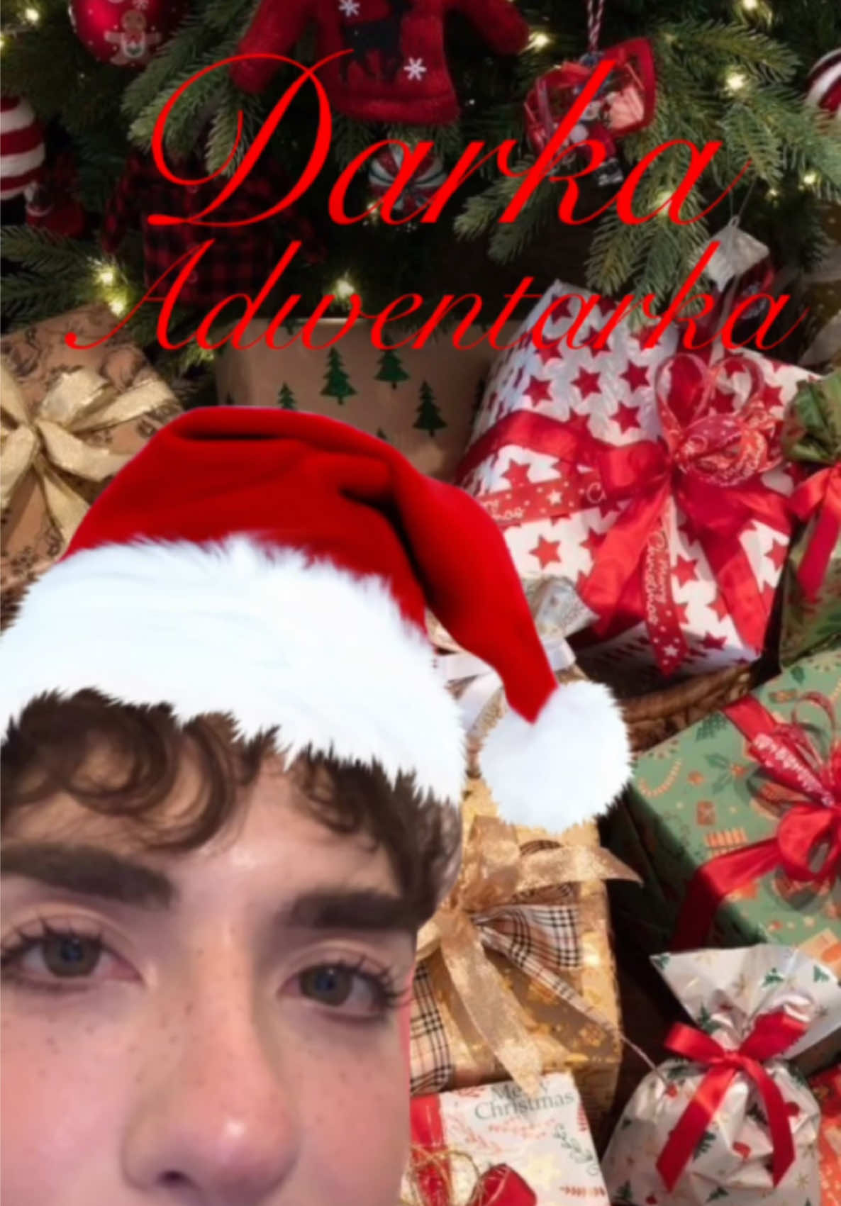 TikTok post by @dariussrose for Bourjois. Caption reads: ✨Darka Adwentarka✨{prezent}  #bourjois....