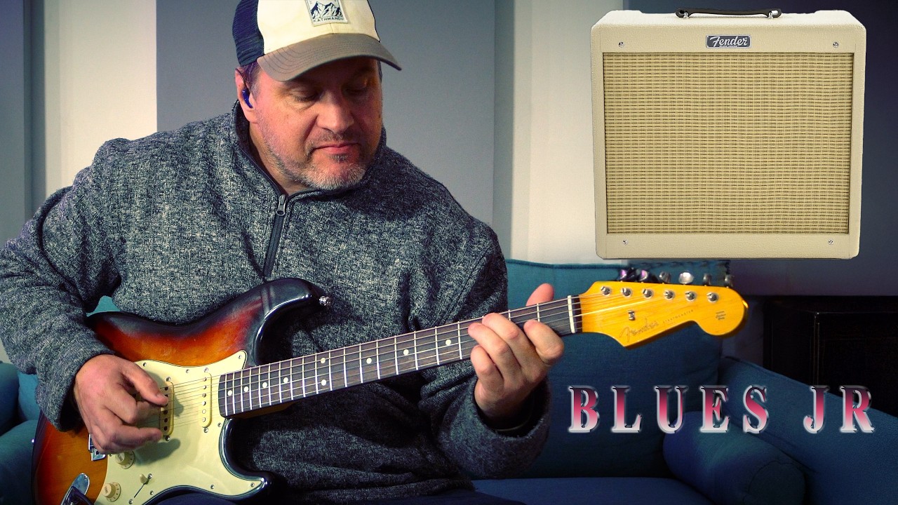YouTube post by @NickGranville for Fender. Caption reads: Want to get killer tone from your Fender Blues....
