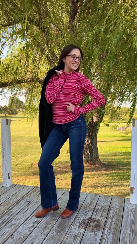 Instagram post by @clairetadokoro for Savers. Caption reads: #SaversPartner fall capsule wardrobe courtesy of....