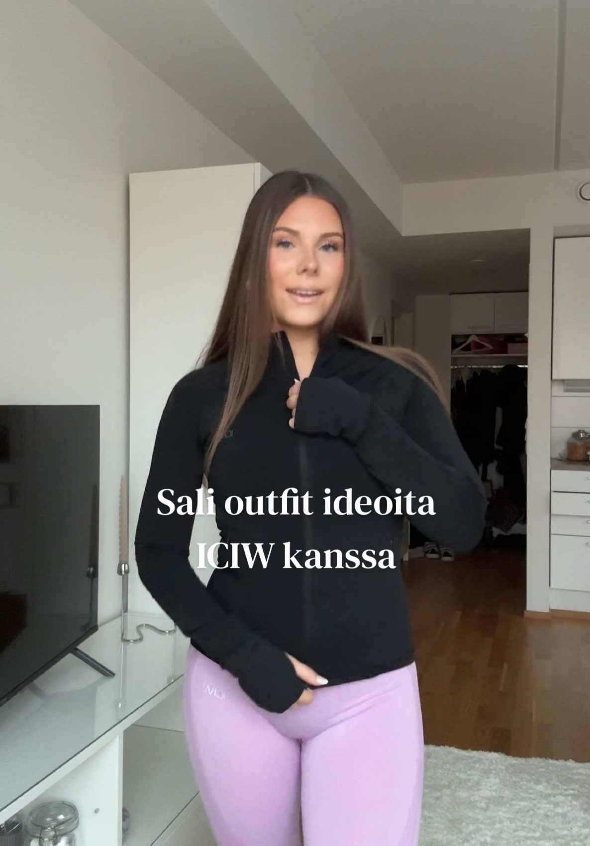 TikTok post by @malin.ramona for ICANIWILL. Caption reads: mainos | @ICANIWILL 🫶🏻 Koodilla: MALINRAMONA20....