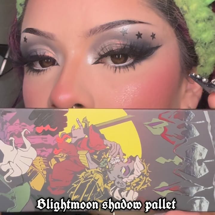 Instagram post by @diabolikamakeup for CbeautyMall. Caption reads: HOW MAGICAL IS THIS PALLET ✨❤️🥹....