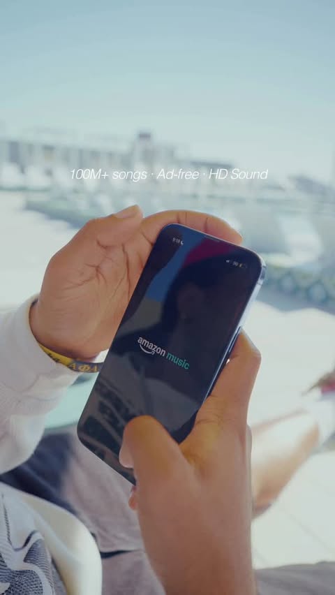 Instagram post by @zioncruzz for Amazon Music. Caption reads: This is my summer soundtrack. Try Amazon Music....