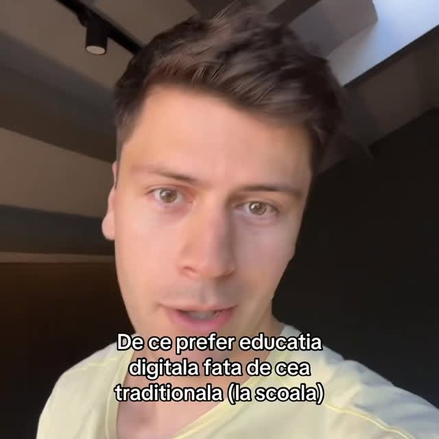 Instagram post by @fabiansoare for Orange. Caption reads: Azi va povestesc de ce internetul este educatia si....