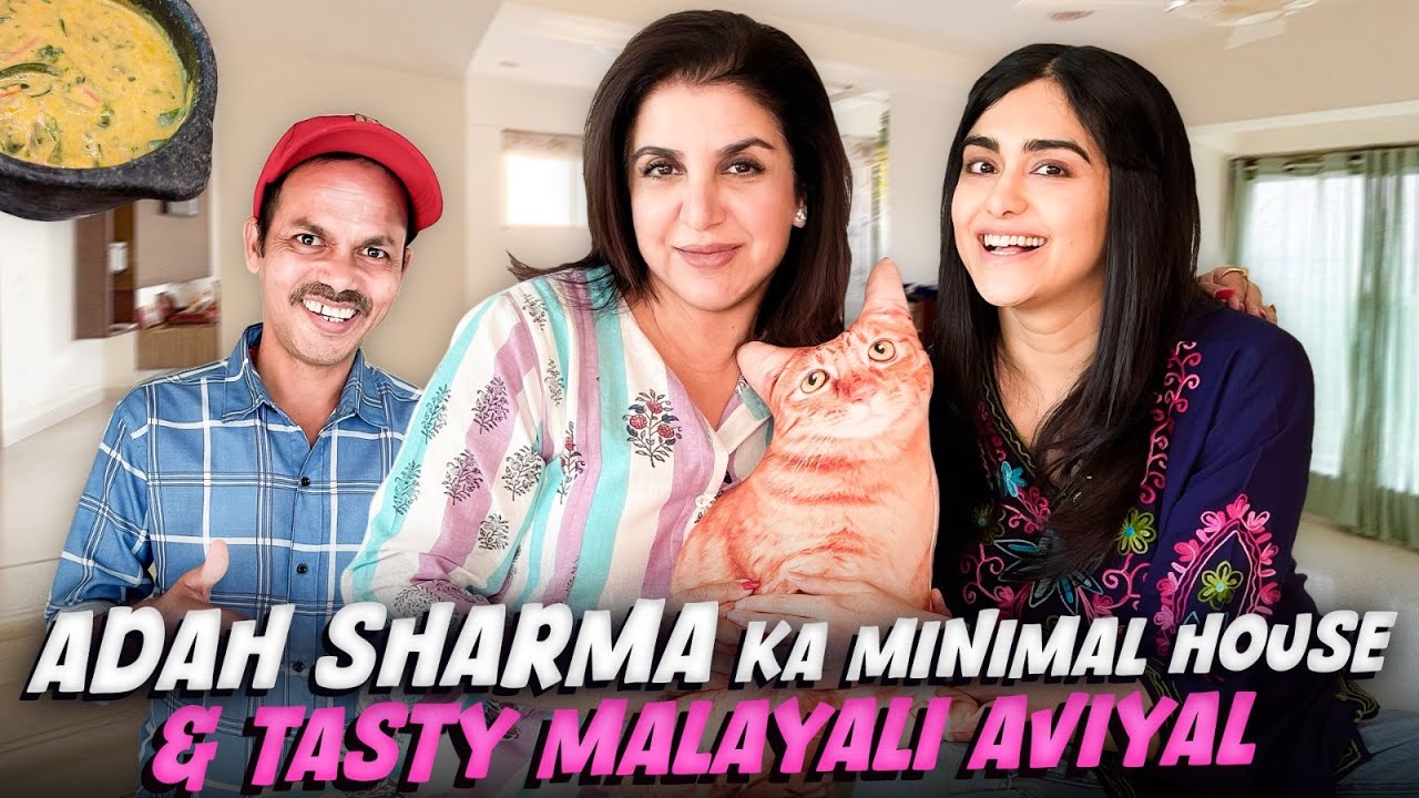 YouTube post by @FarahKhanK for Odoo. Caption reads: Adah Sharma Ki Crazy Baatein, 1920 Movie Ki....