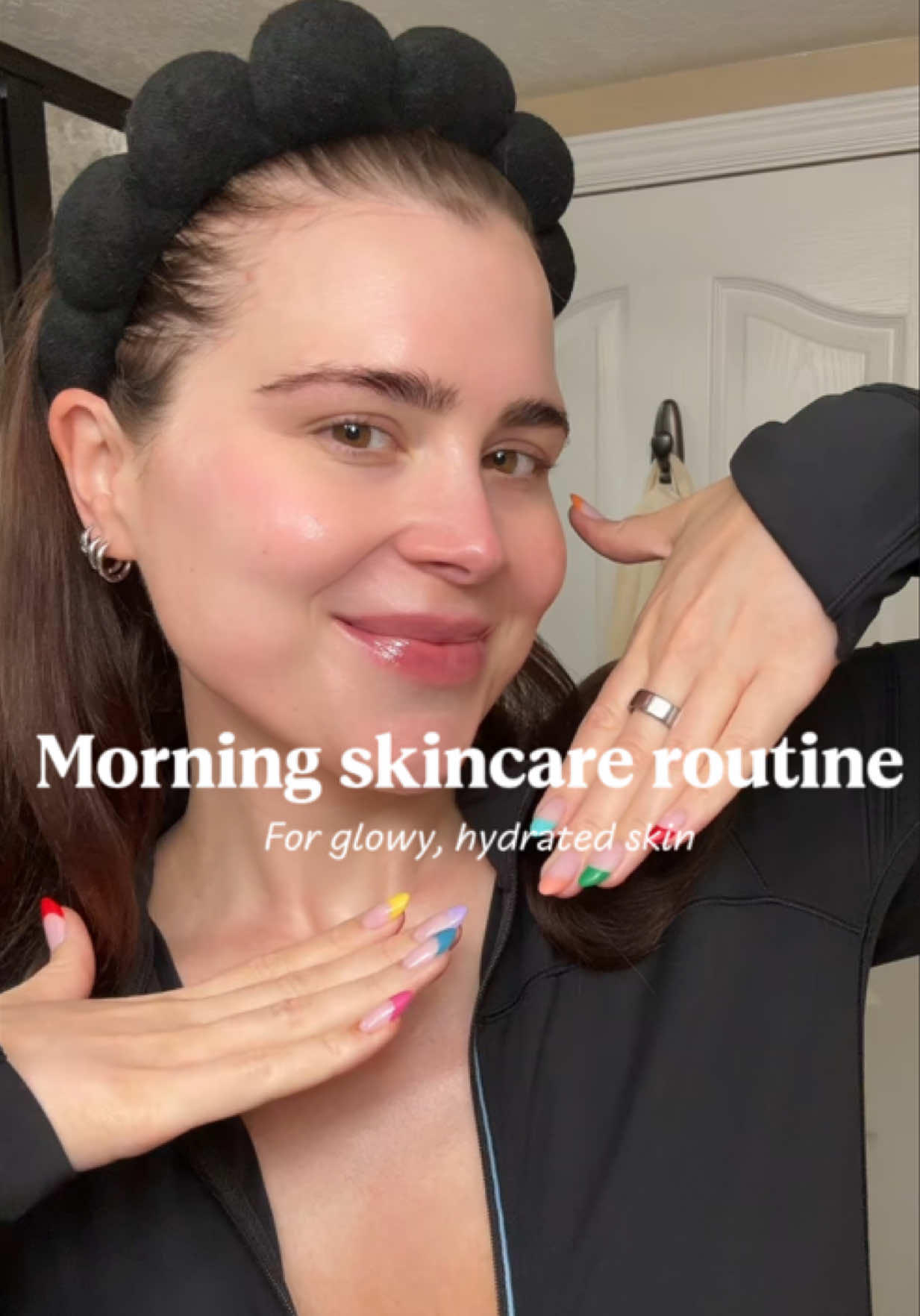 TikTok post by @channn.marieee for Marin Skincare. Caption reads: [...] @Vanicream™ Sensitive Skin Care @Marin....