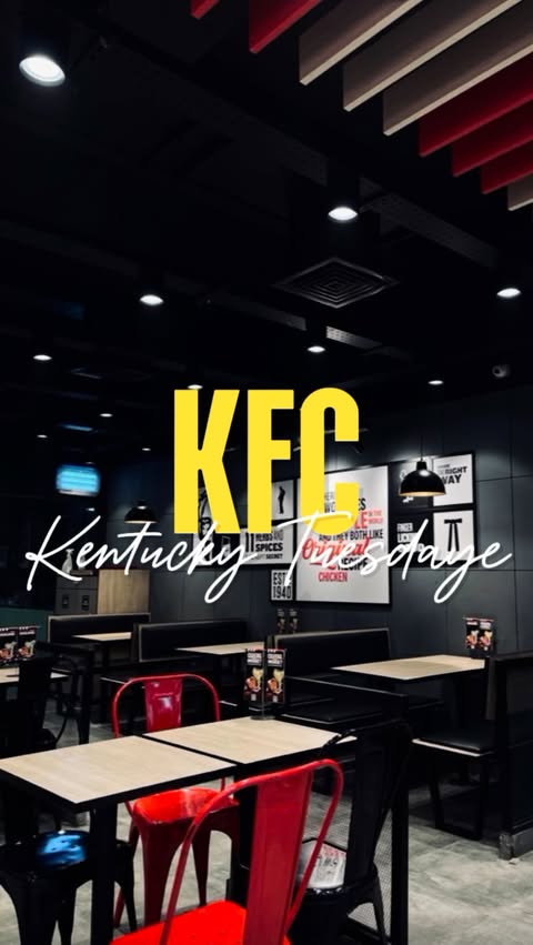 Instagram post by @drac0srevenge for KFC. Caption reads: Put Tuesdays at KFC in your diaries, choms. 5....