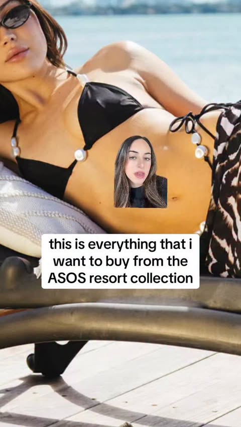 Instagram post by an influencer for ASOS. Caption reads: [...] resort looks are from @asos … comment ‘ASOS....