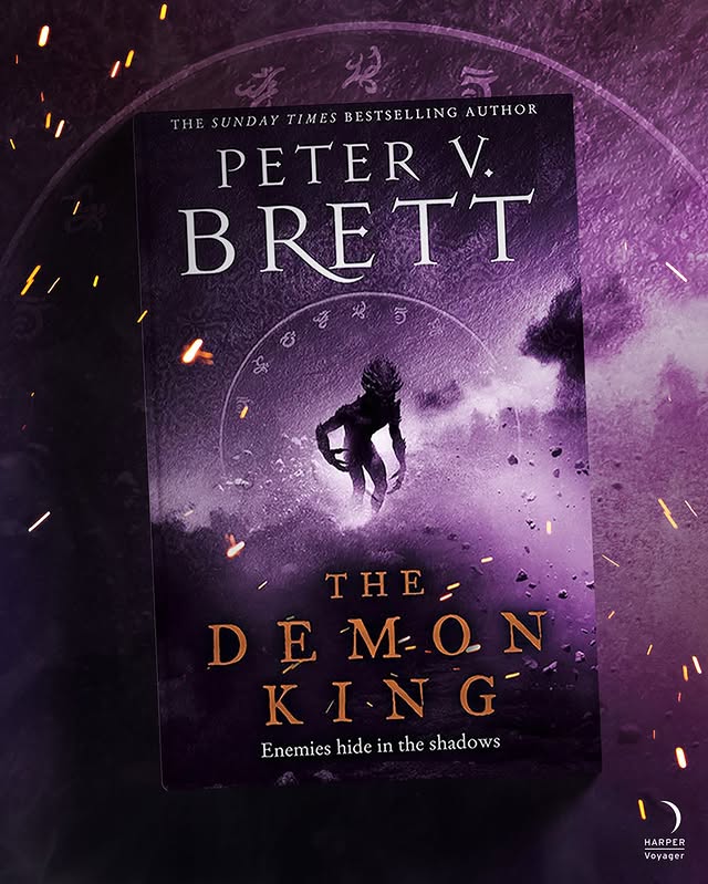 Instagram post by @pvbrett for HarperCollinsUK. Caption reads: He is known as The Prince of Lies. The Father of....