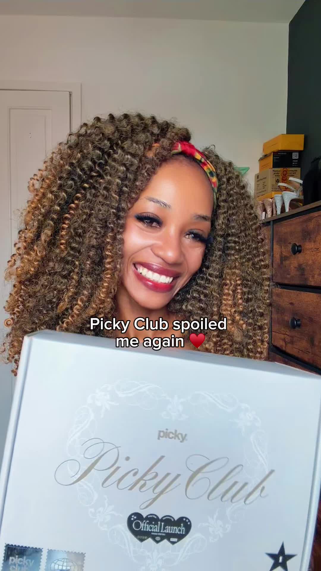 TikTok post by @ohwowitsjenny for Picky. Caption reads: I have been spoiled once again by @Picky Club ♥️....