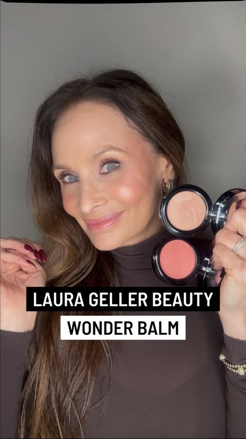 Instagram post by @beautybyelan for – Laura Geller. Caption reads: Get ready to glow with @lauragellerbeauty Wonder....