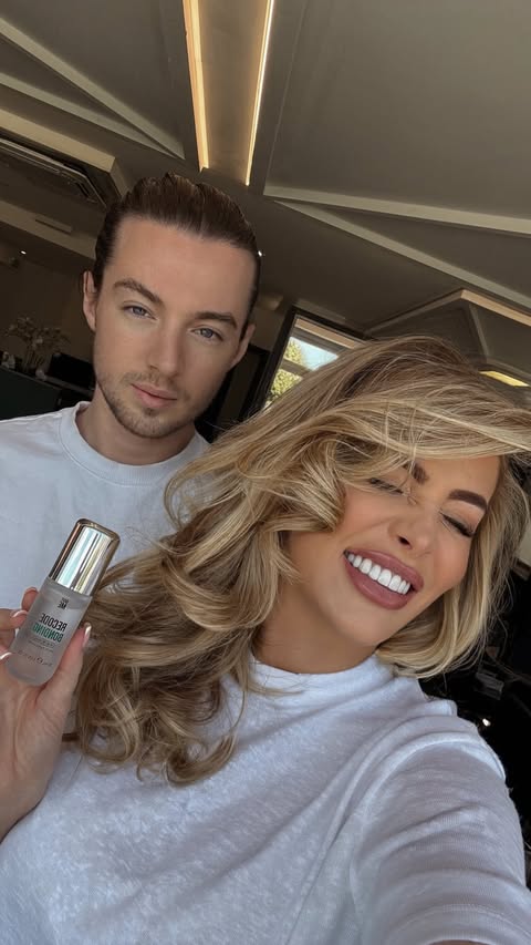 Instagram post by @callumheslophair for Give Me Cosmetics. Caption reads: Anyone who knows me knows I’m obsessed with....