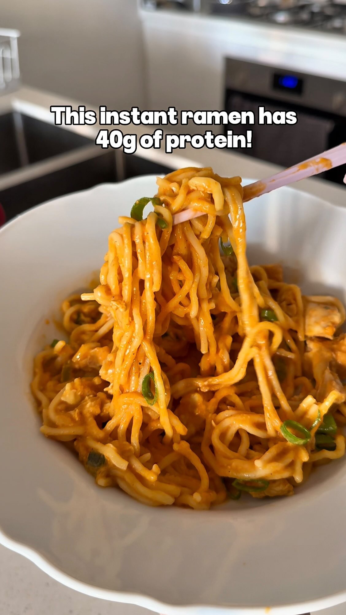 Instagram post by @jubilee_eats for My Muscle Chef. Caption reads: [...] packaged meals but I recently tried My....