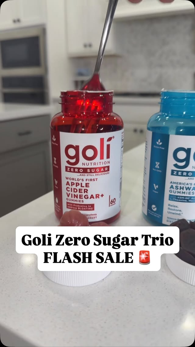 Instagram post by @jeremylancetx for Goli. Caption reads: GOLI SALE! #ad ZERO SUGAR! Grab your [...].