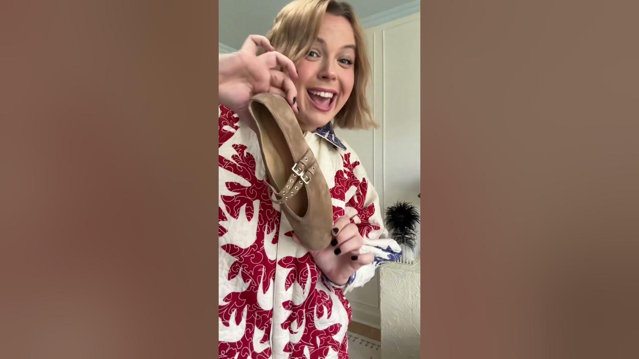 YouTube post by @cupofjordy for Steve Madden. Caption reads: [...] party or event 🤍 shop in store or at....