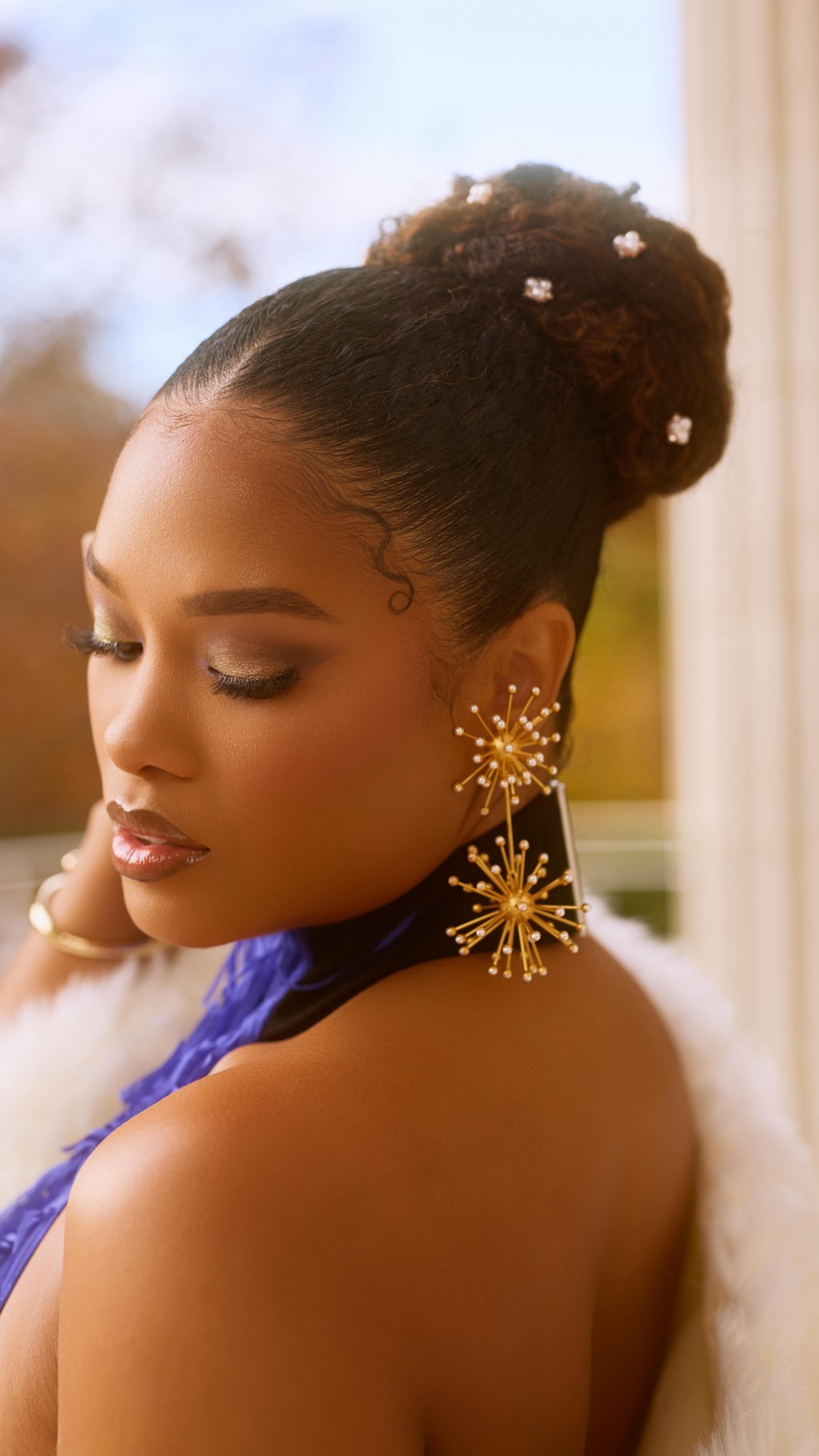 Instagram post by @lyssamariexo for Sally Beauty. Caption reads: a moment for this hair though?! 🙂‍↕️ save this....