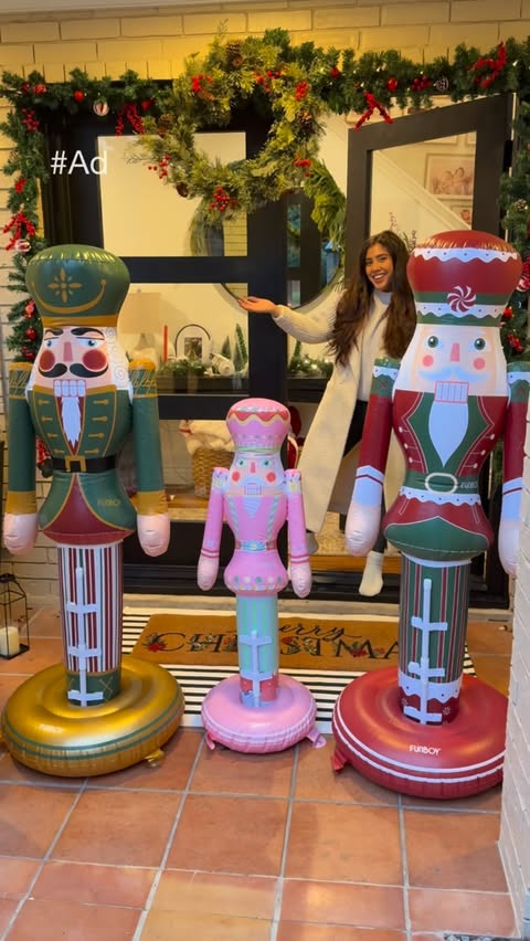 Instagram post by @itsaprilmarie for FUNBOY. Caption reads: [...] in under 10 minutes 😍🎄✨ The secret?....