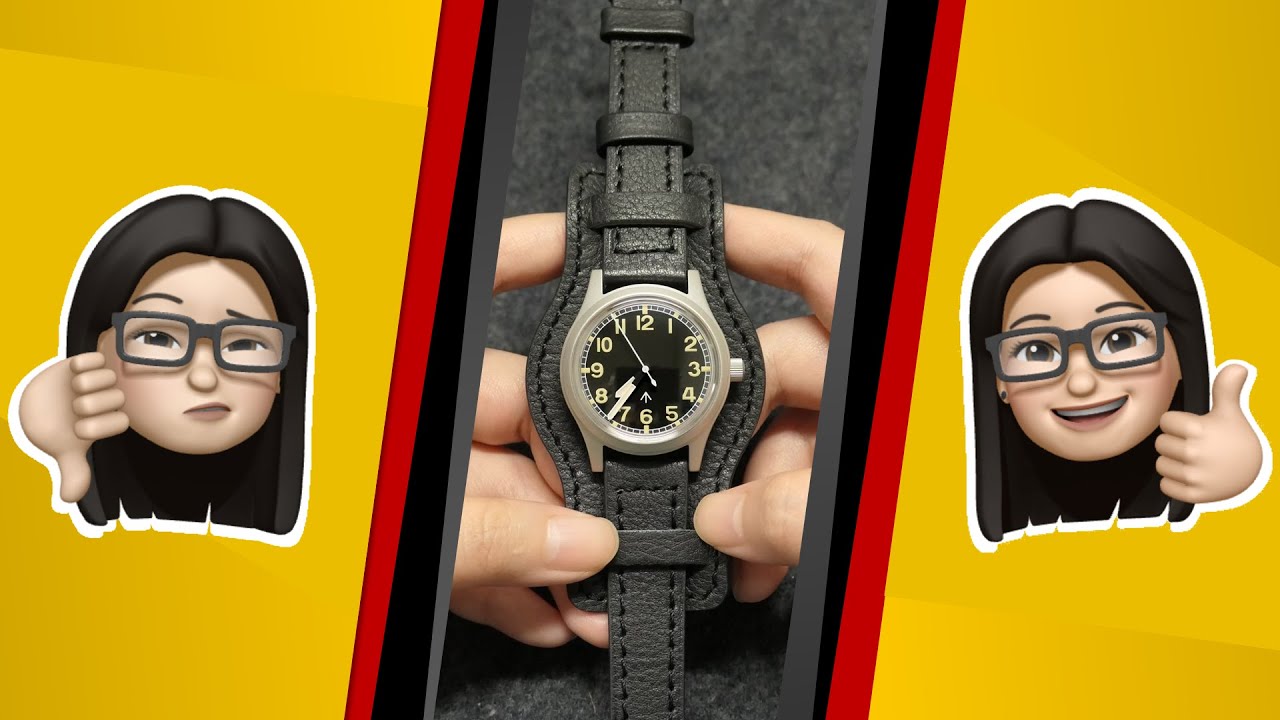 YouTube post by @AliasEveWatches for StrapsCo. Caption reads: All about the Bund Strap: What Who Where When Why....