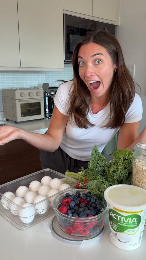 Instagram post by @nourishedbynic for Activia. Caption reads: [...] a dietitian My non-negotiable? The new....
