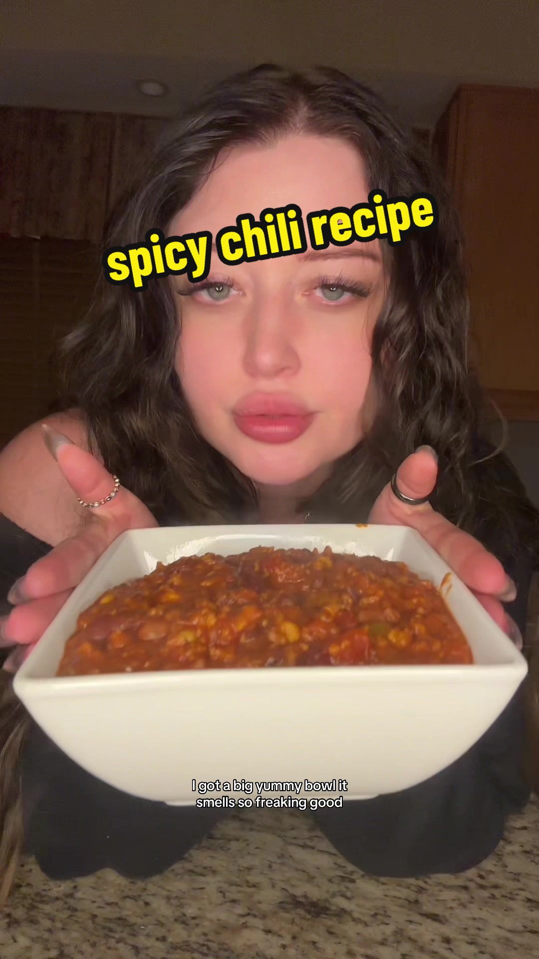 TikTok post by @laneybabyart for Truff. Caption reads: [...] Farms chorizo) •chili powder •garlic....