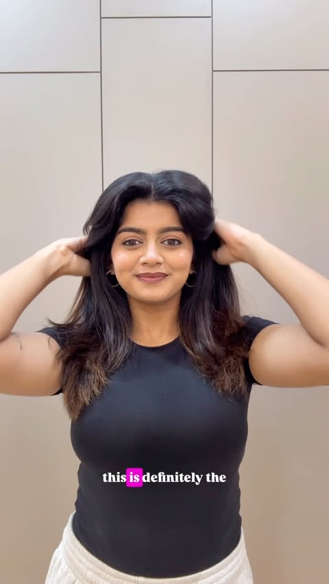 Instagram post by @aannuuu17 for indē wild. Caption reads: Healthy, happy hair is all about finding the right....