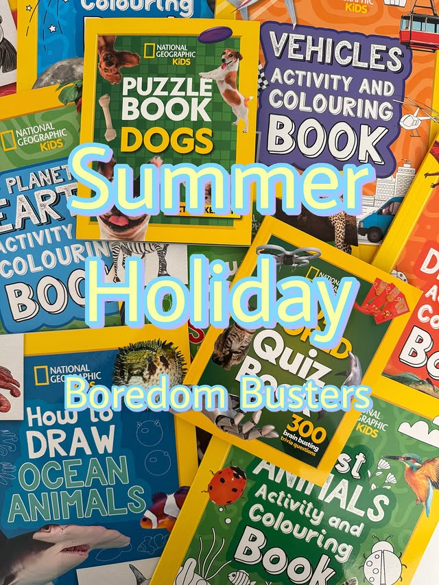 Instagram post by @dani.raisingboys for Collins4Parents. Caption reads: [...] Kids activity bundle that @collins4parents....