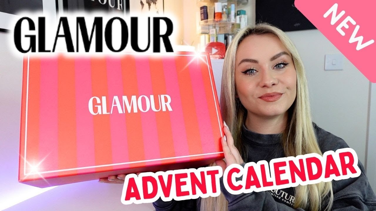 YouTube post by @MissBoux for PayPal Honey. Caption reads: NEW FOR 2025! GLAMOUR BEAUTY ADVENT CALENDAR 2025....