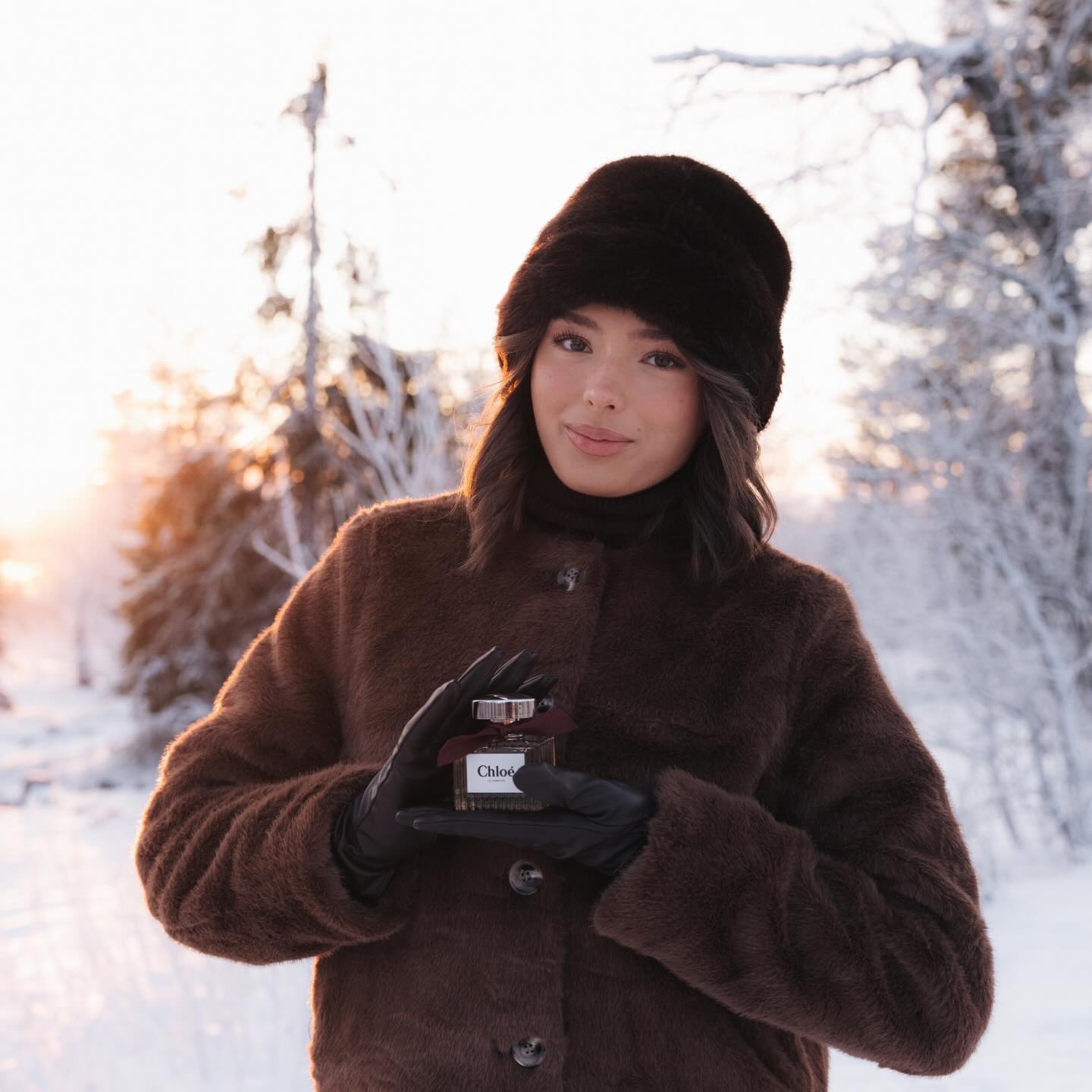 Instagram post by @sara.xts for DOUGLAS. Caption reads: [...] 2025 ❄️⛄️ a little recap with....