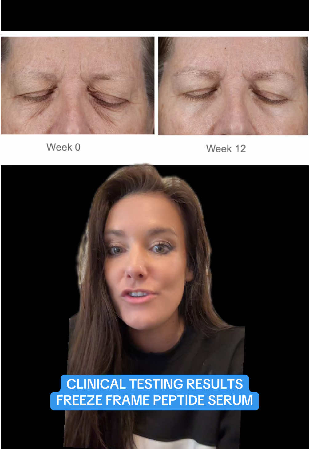 TikTok post by @alexeducatedmess for Educated Mess. Caption reads: [...] a peptide serum that dmy brand @educatedmess....