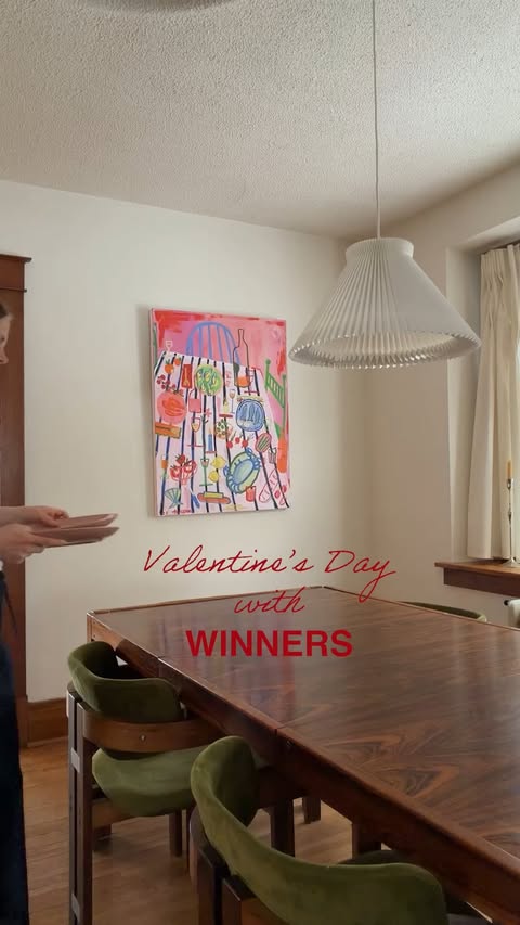 Instagram post by @tessmadalyn for Winners. Caption reads: [...] my best for valentines day thanks to....
