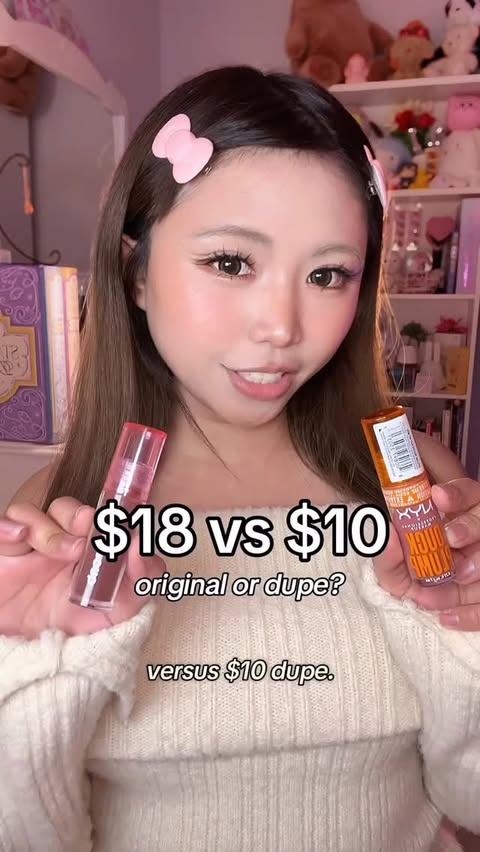 Instagram post by @beautywithfia for Shoppers Drug Mart. Caption reads: which side do you like better?? 👀🎀

౨ৎ products....