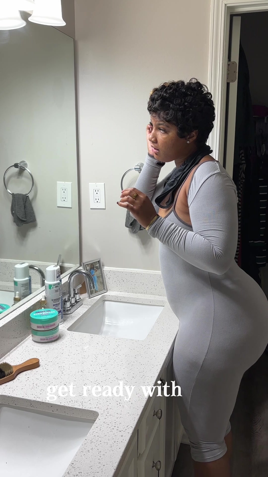 TikTok post by @localmaani for Peter Thomas Roth. Caption reads: It’s something about doing your night routine in....