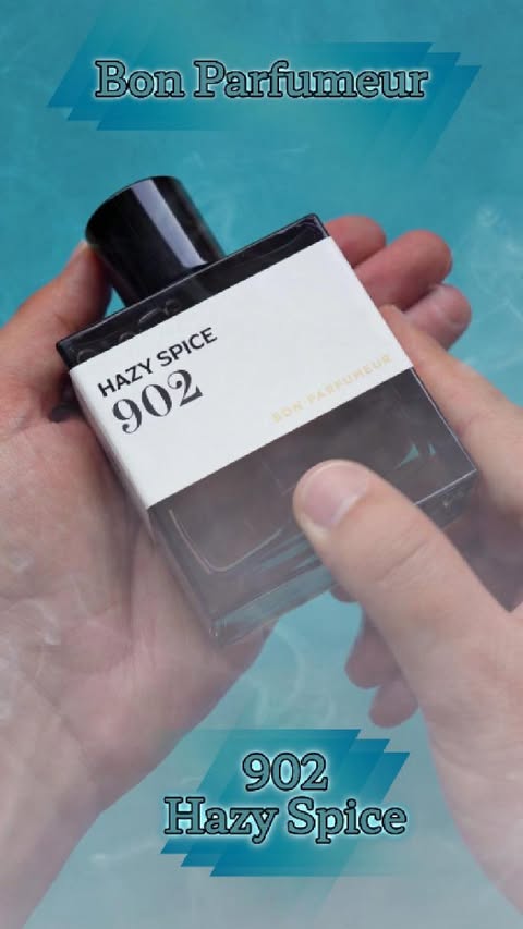 Instagram post by @fragrance_panther for Bon Parfumeur. Caption reads: [...] an unboxing for the soft relaunch of Bon....