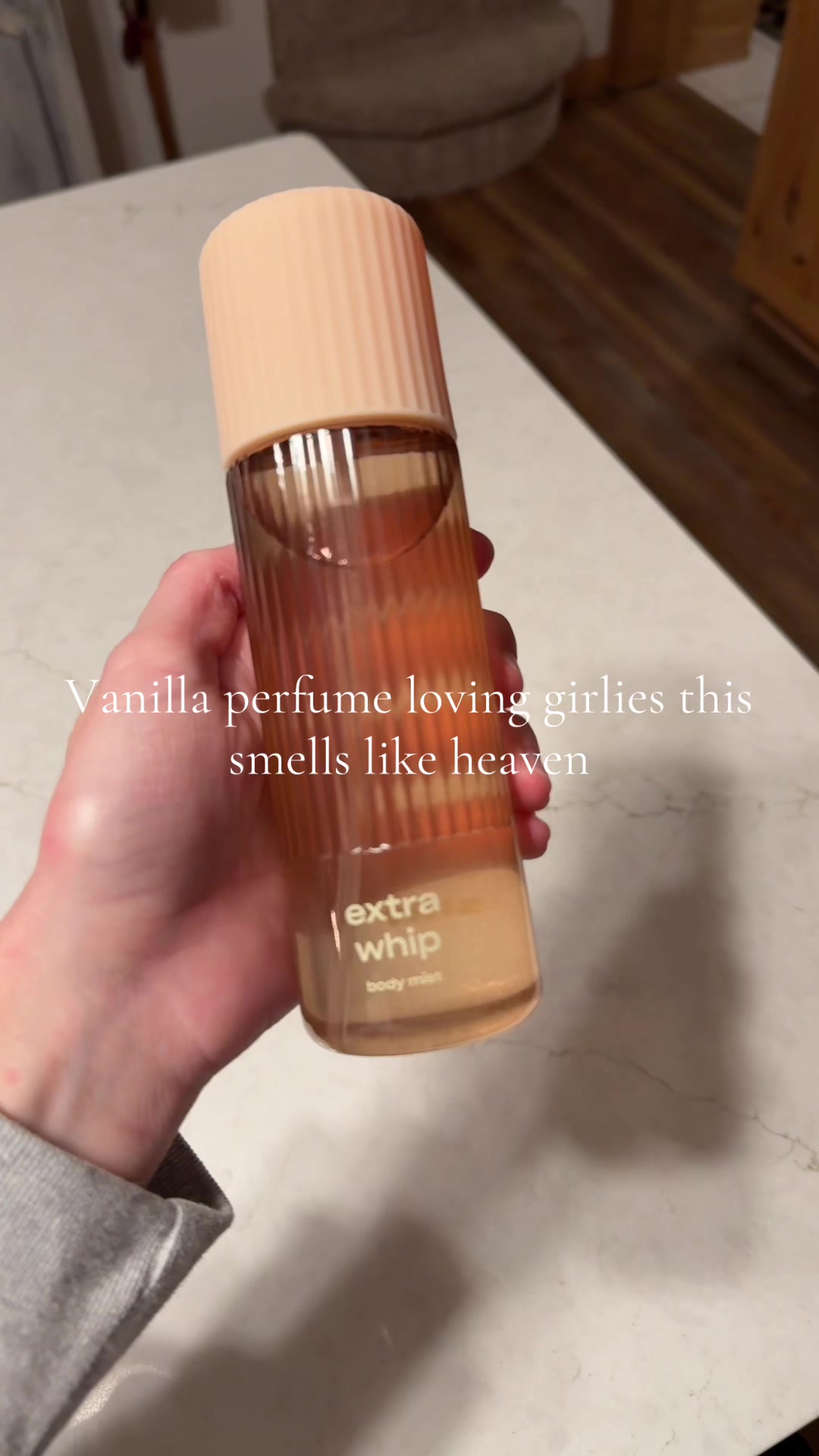 TikTok post by @chelsea.npstudent for Snif. Caption reads: The BEST vanilla perfume omg 😍😍😍 @Snif....